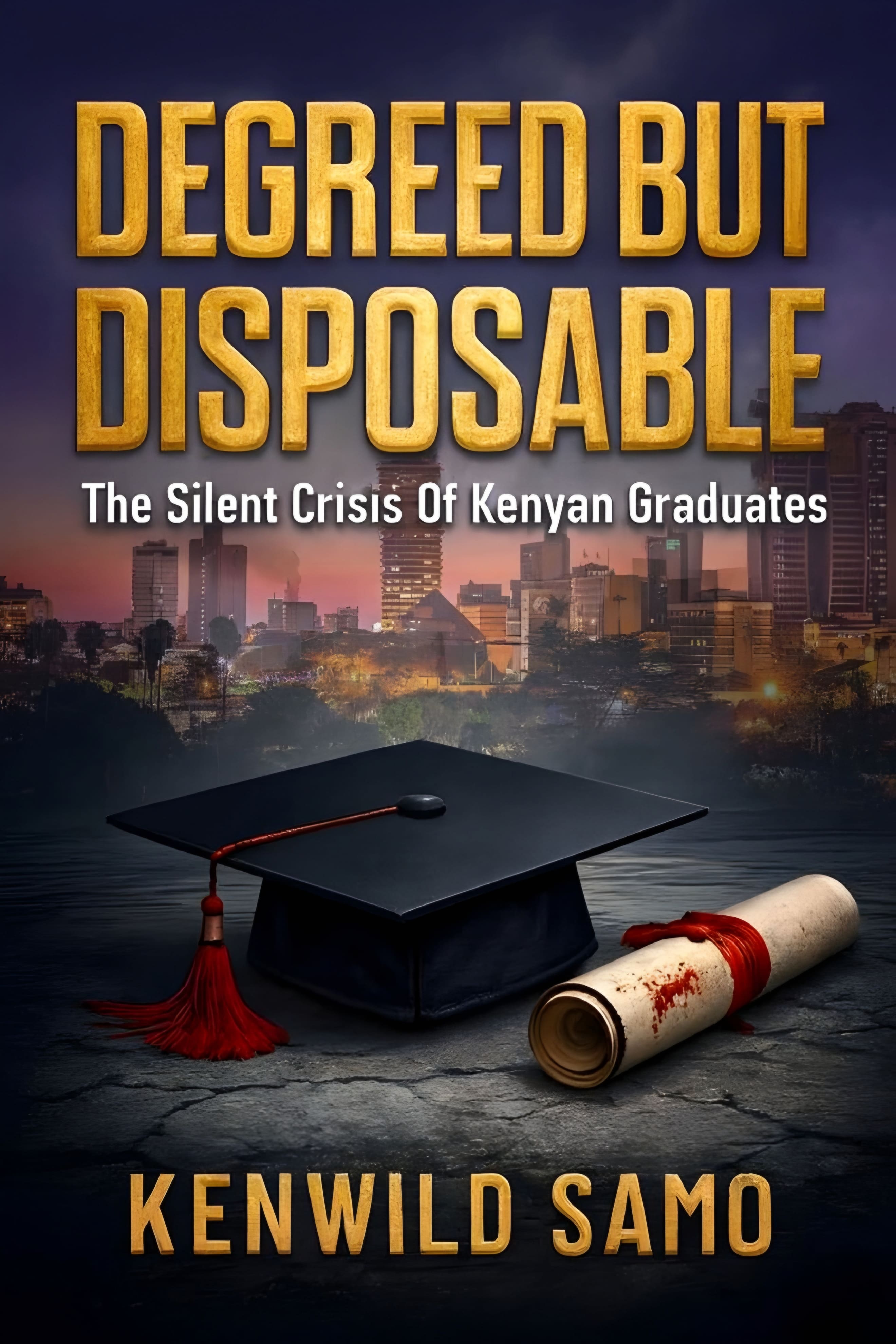 Cover of Degreed but Disposable, by Kenwild Samo